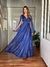 Imagem do Vestido De Festa Cintia Tule Glitter Azul Royal 2
