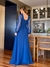 Vestido De Festa Cristina Azul Royal / Bic / Oxford - comprar online