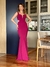 Vestido longo de festa Emily Fucsia - loja online