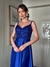 Vestido De Festa Evelyn Azul Royal - loja online