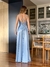 Vestido De Festa Evelyn Paetê Azul Serenity - comprar online