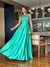 Vestido De Festa Heloisa Verde Tiffany / Verde jade - comprar online