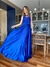 Vestido De Festa Heloisa Azul Royal - comprar online