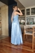 Vestido De Festa Sarah Tule Azul Serenity na internet