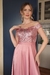 Vestido De Festa Priscila Glitter Rosê - comprar online