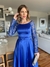 Vestido De Festa Condessa Azul Royal na internet