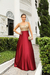 Vestido De Festa Evelyn Ouro Marsala - loja online