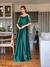 Vestido De Festa Izabel Bordado Verde Esmeralda - loja online