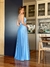Vestido De Festa Jade Azul Serenity - comprar online