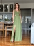 Vestido longo de festa Karine Verde Oliva na internet