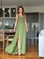 Vestido longo de festa Karine Verde Oliva - comprar online