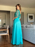 Imagem do Vestido longo de Festa Lilian Verde Tiffany