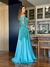 Vestido De Festa Maisa Verde Tiffany - loja online