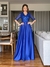 Vestido De Festa Mariana Paetê Azul Royal - comprar online