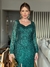 Vestido Milena Paetê Verde Esmeralda - comprar online