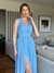 Vestido De Festa Natália Azul Serenity - comprar online