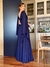 Vestido De Festa Samara Azul Marinho - comprar online