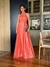 Vestido De Festa Sarah Glitter Coral - loja online