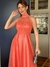 Vestido De Festa Sarah Glitter Coral - comprar online