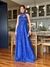 Vestido De Festa Sarah Glitter Azul Royal na internet