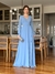 Vestido De Festa Serena Liso Azul Serenity 2 - comprar online