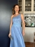 Vestido De Festa Valeria Glitter Azul Serenity - Lovissa Moda Festa