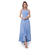 Vestido De Festa Eloá Azul Serenity - comprar online