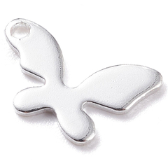 MARIPOSA ACERO BLANCO (1 unidad)