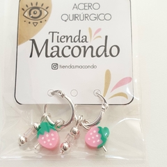 Aros de Acero Q + Frutas Fimo Surtidas en internet