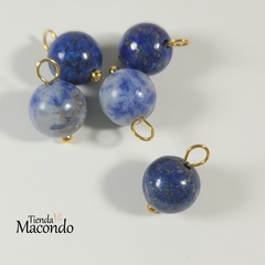 DIJE BOLITA LAPIS LAZULI NARURAL (1 UNIDAD)