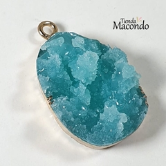 GOTA PIEDRA DRUZY CIAN (1 UNIDAD)