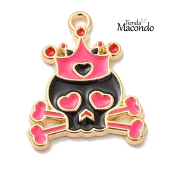 CALAVERA CORONA ESMALTADA (1 UNIDAD)