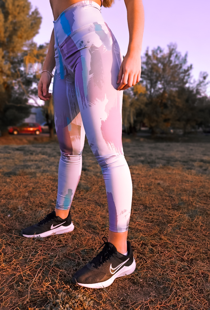 Legging lila sales
