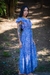 Vestido Indiano Longo de Seda com Fenda Íris - comprar online