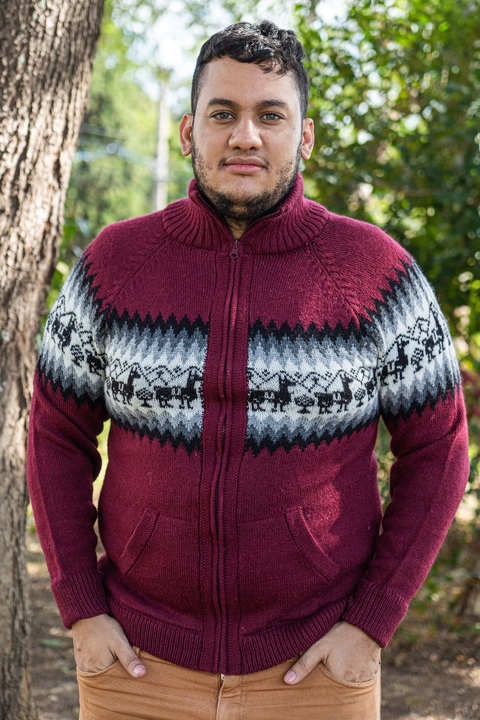 Moletom peruano cheap masculino