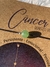 Pulseira dos Signos em Macrame Pedra Quartzo Verde Câncer