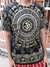 Camiseta Indiana Masculina Om Mandala na internet