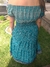 Vestido Indiano Longo de Seda Ombro a Ombro Peônia - comprar online