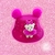 Bucket pink urso