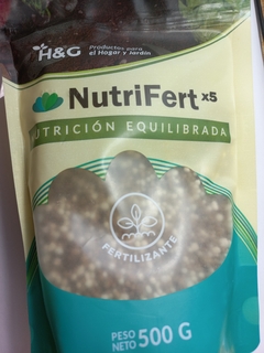 Fertilizante Nutrifert 5 nutrientes x 500 G - comprar online
