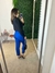 Calça com Faixa Azul - comprar online