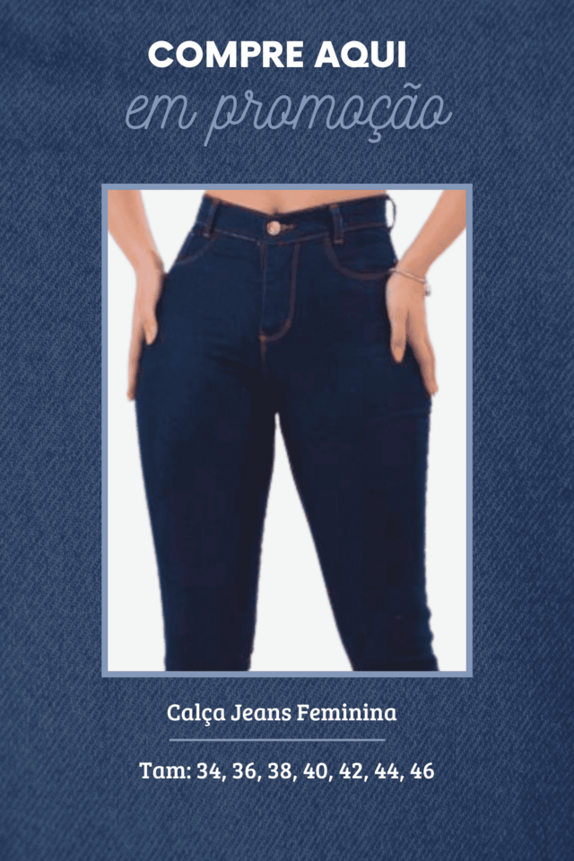 Calça sawary hotsell preta avon
