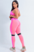 Conjunto Fitness Tricolor Poliamida Top e Legging - PDB46.15 - comprar online