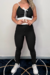 Conjunto Fitness Suplex Top e Legging Preto e Branco - PDB62.7 na internet