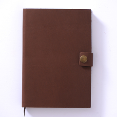 AGENDA DIARIA CUERO - MARRON 14x21