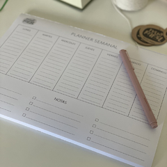 PLANNER SEMANAL PERPETUO - BLOCK A4 - comprar online