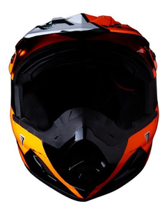 CASCO VERTIGO MZ3 RACE DIVISIÓN NARANJA - FRASER MOTOS