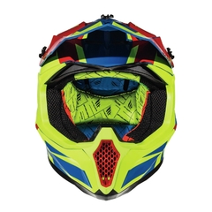 CASCO FALCON WESTON C1 AMARILLO FLUO BRILLO en internet