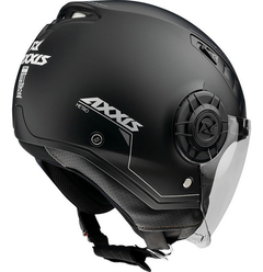 CASCO METRO SOLID A1 NEGRO MATE - FRASER MOTOS