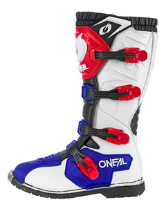 BOTAS ONEAL RIDER PRO AZUL ROJO BLANCO - comprar online